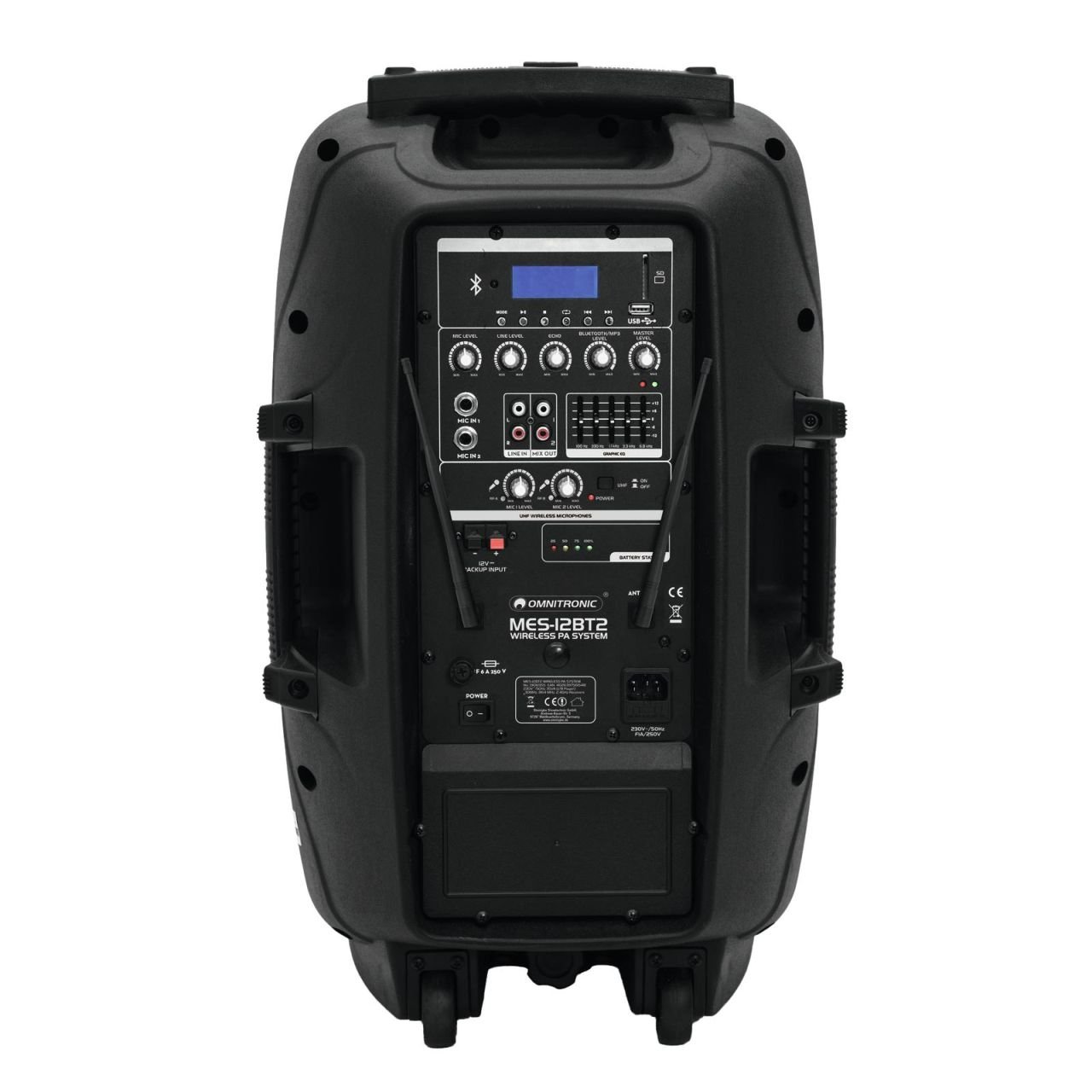 MES-12BT2 Drahtlos-PA-System