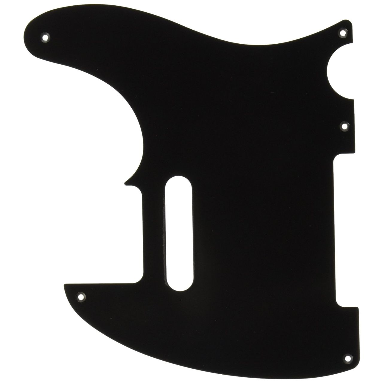 1-Ply Black 5-Hole Mount Telecaster® Pickguard