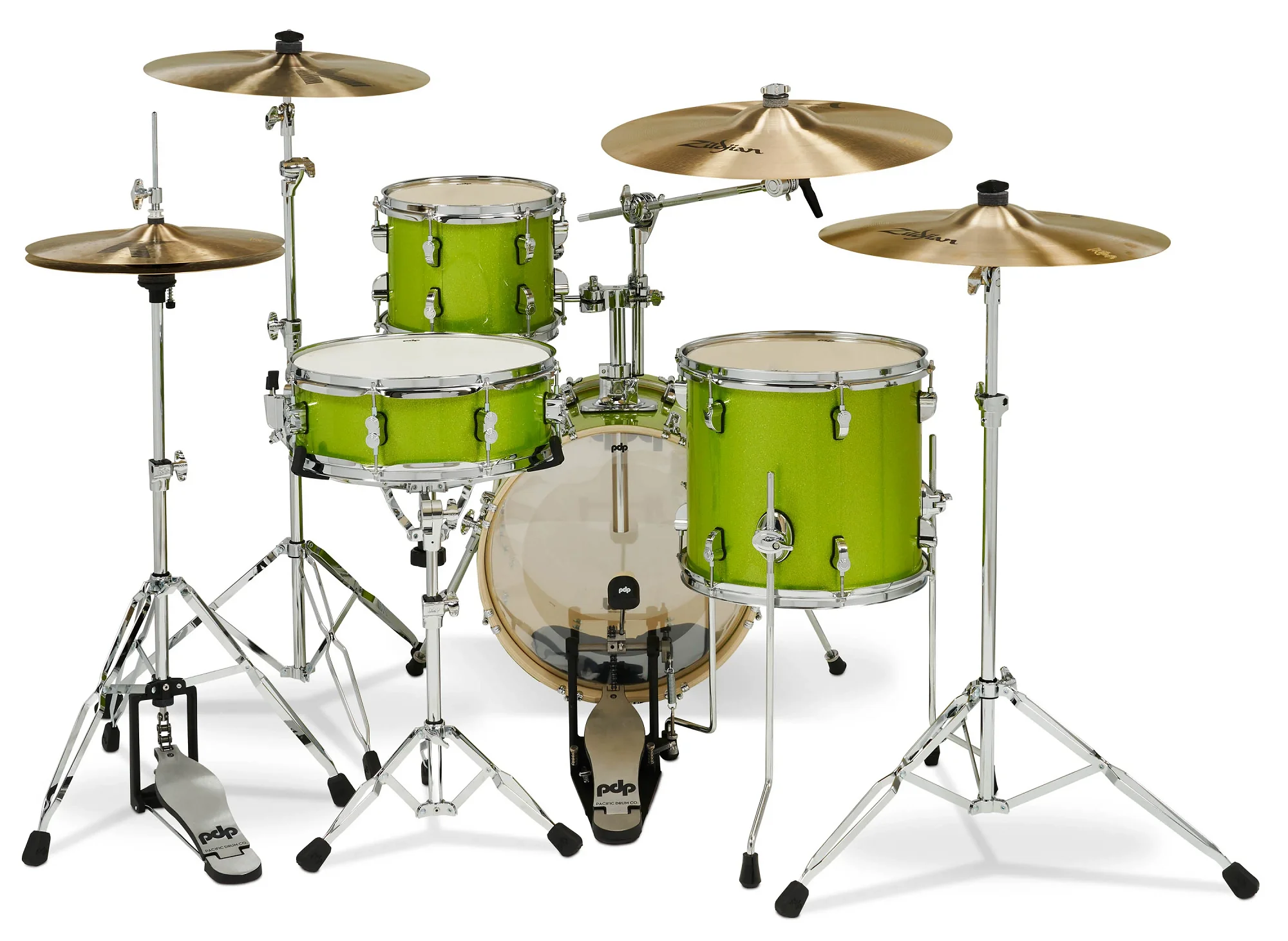PDP New Yorker Shellpack 4-tlg. Electric Green 
