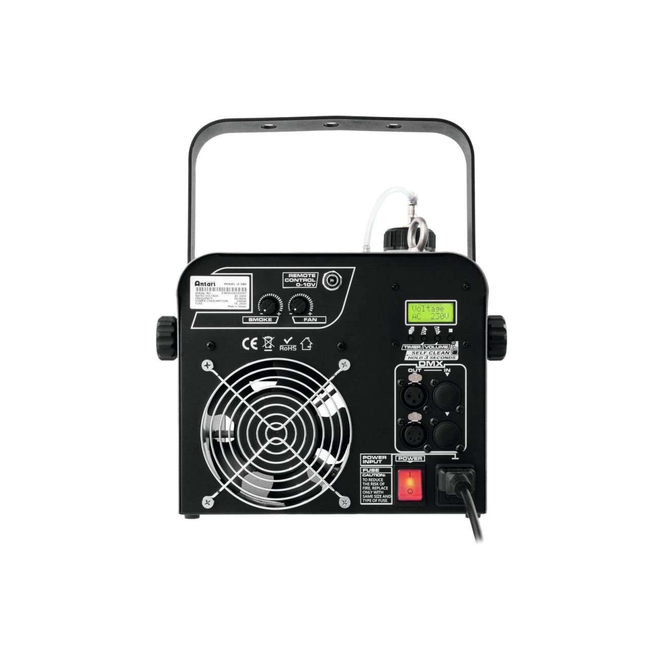 Antari Z-380 Fazer - Extrem kompakte Dunstnebelmaschine mit einstellbarer Nebelmenge & DMX