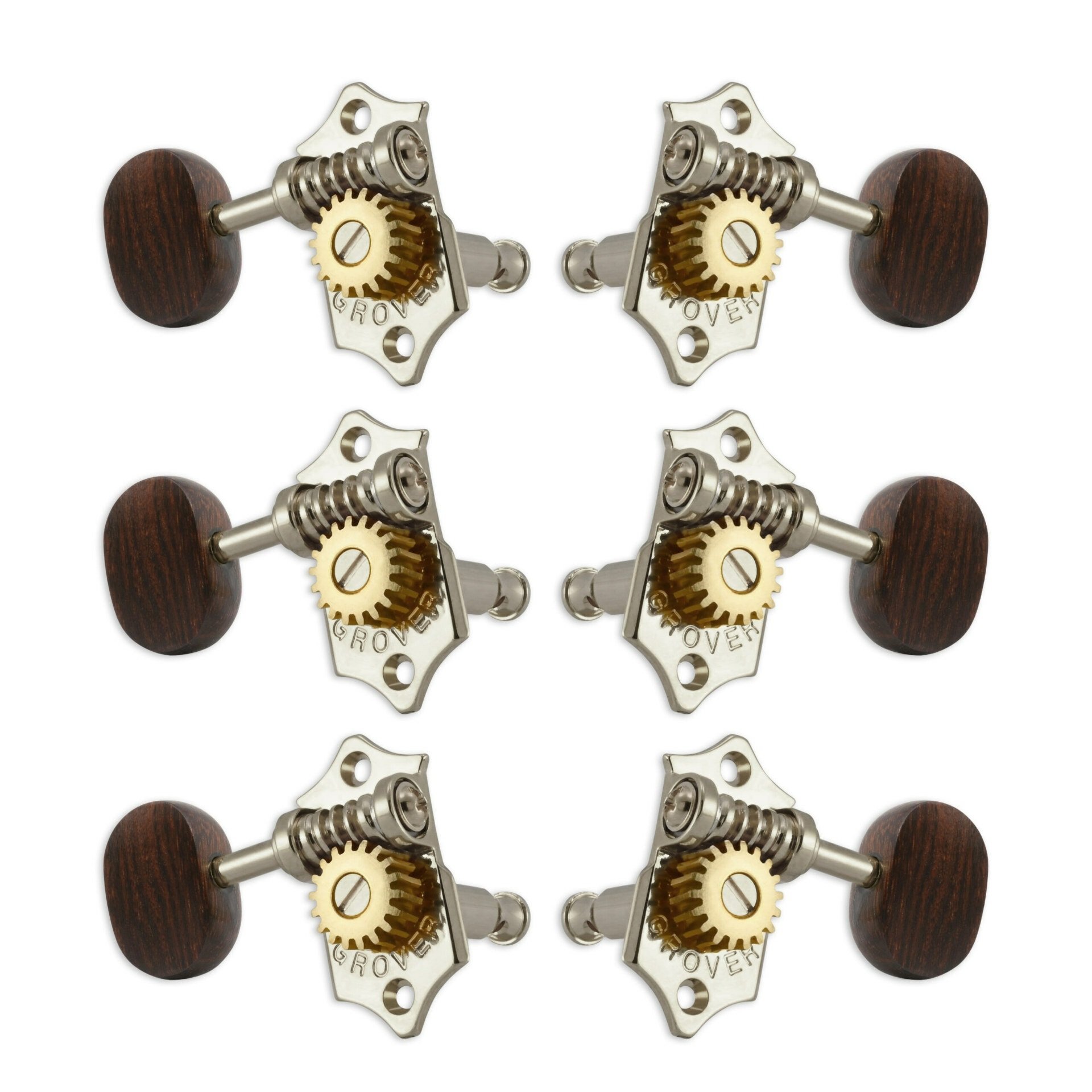 V97-18NAR Original Sta-Tite  Machine Head 3 + 3 Nickel