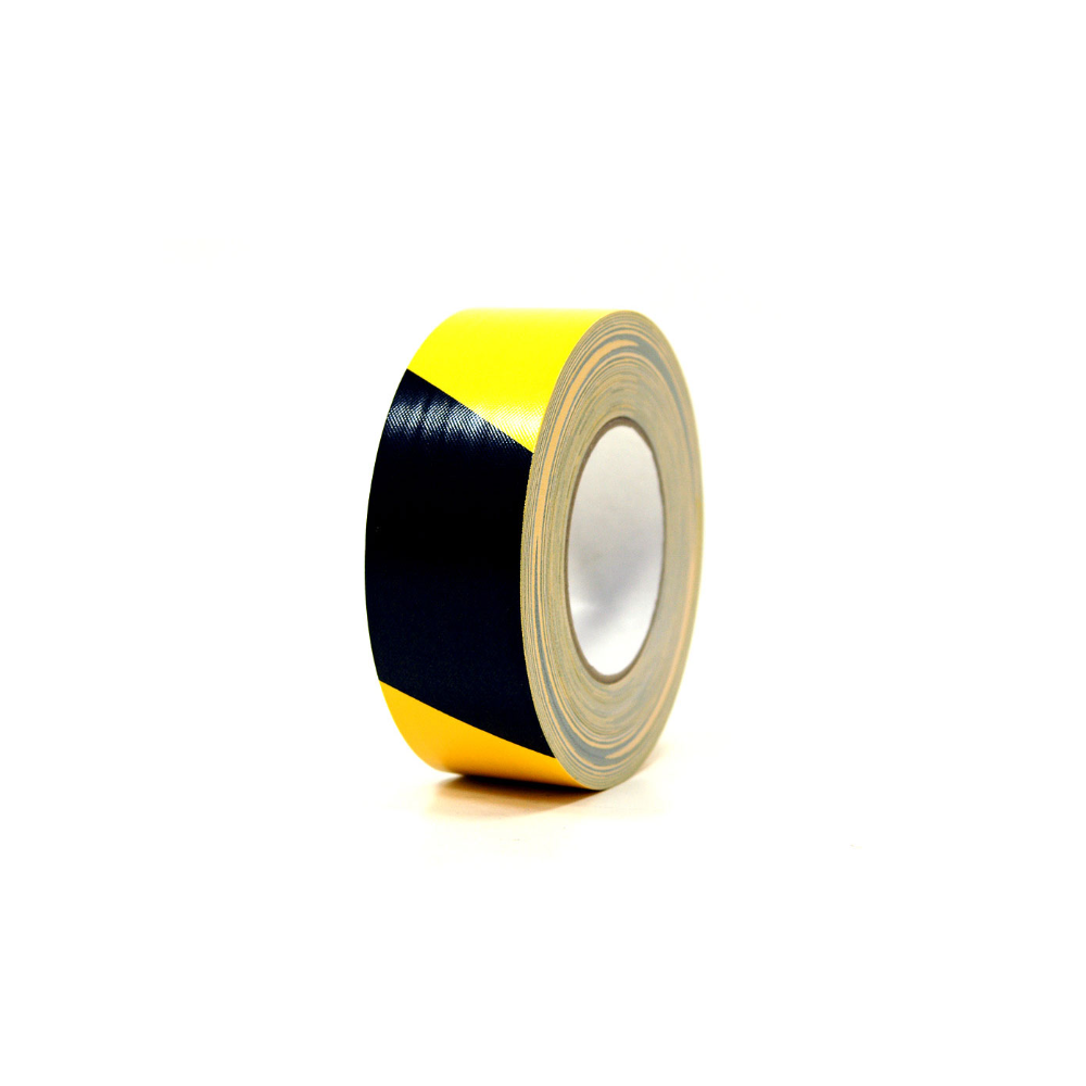 Warnband 254 Gelb/Schwarz 50 mm