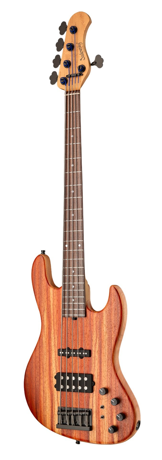 MetroLine 21-Fret Standard M/J Bass, Limited Edition 2024, 5-String - Natural Transparent Satin