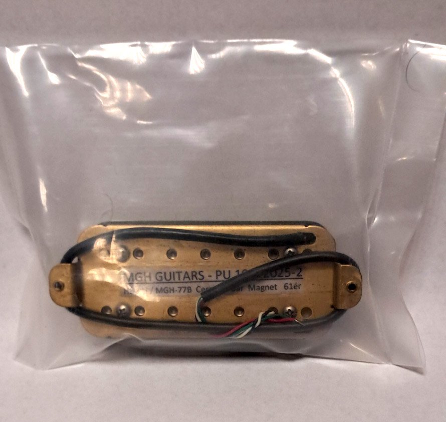 MGH-77B Yellow Crackle Humbucker für 7 Saiter