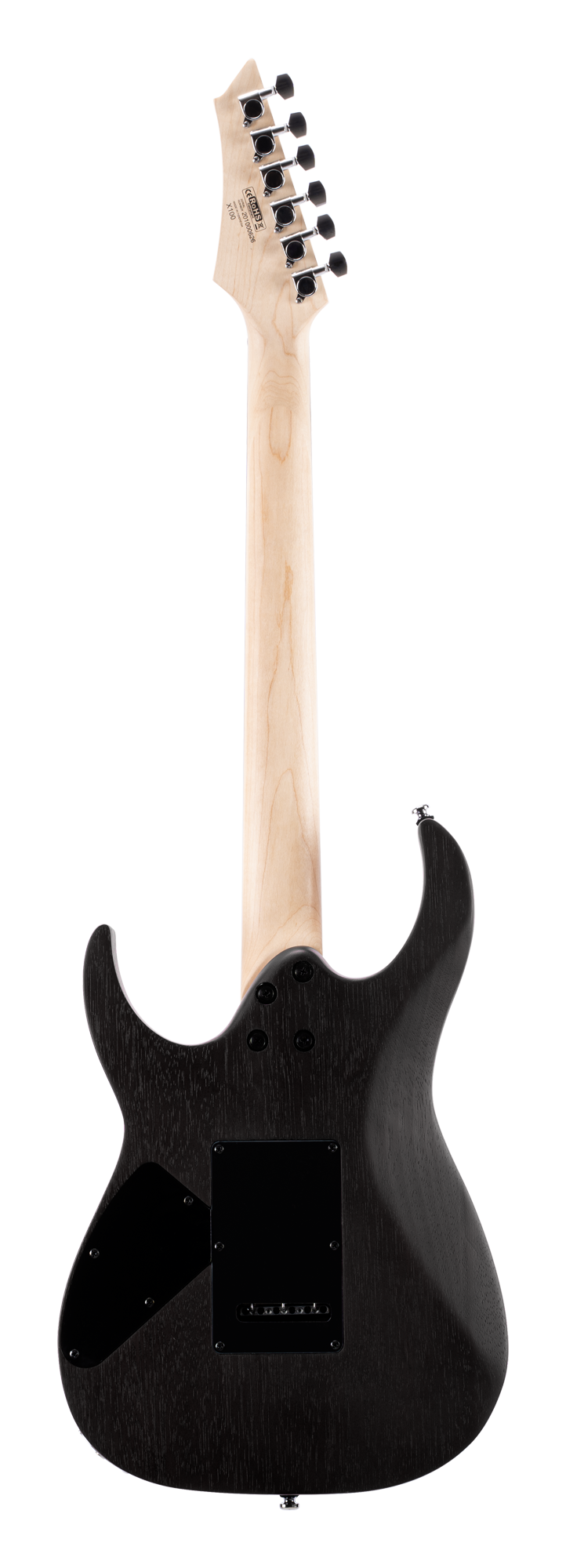 X-100 E-Gitarre Open Pore Black
