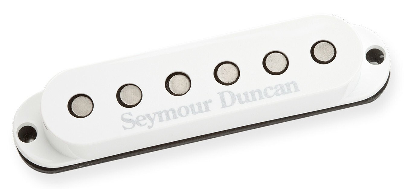SSL-5 rwrp - Custom Staggered Strat Pickup, RW/RP - White Cap