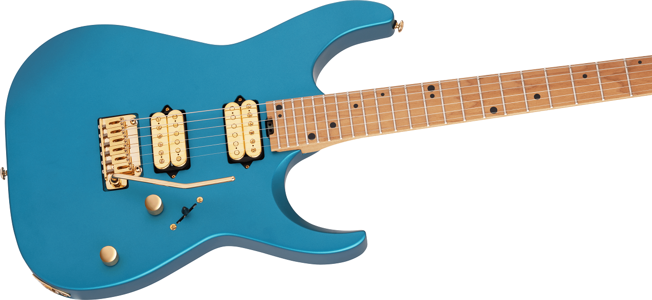 Angel Vivaldi Signature Pro-Mod DK24-6 Nova, Lucerne Aqua Firemist