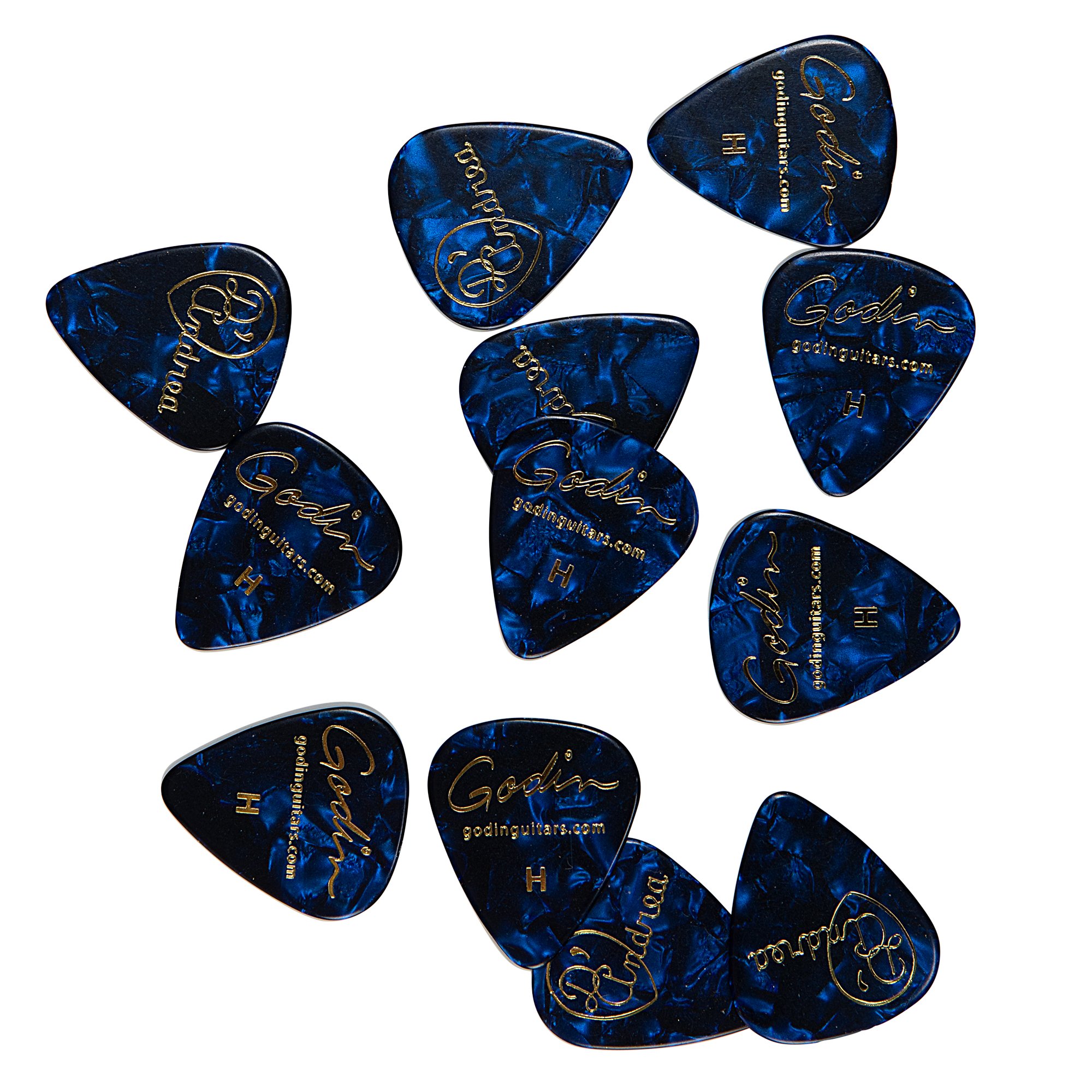 Picks Blue  Pearl .96mm Heavy