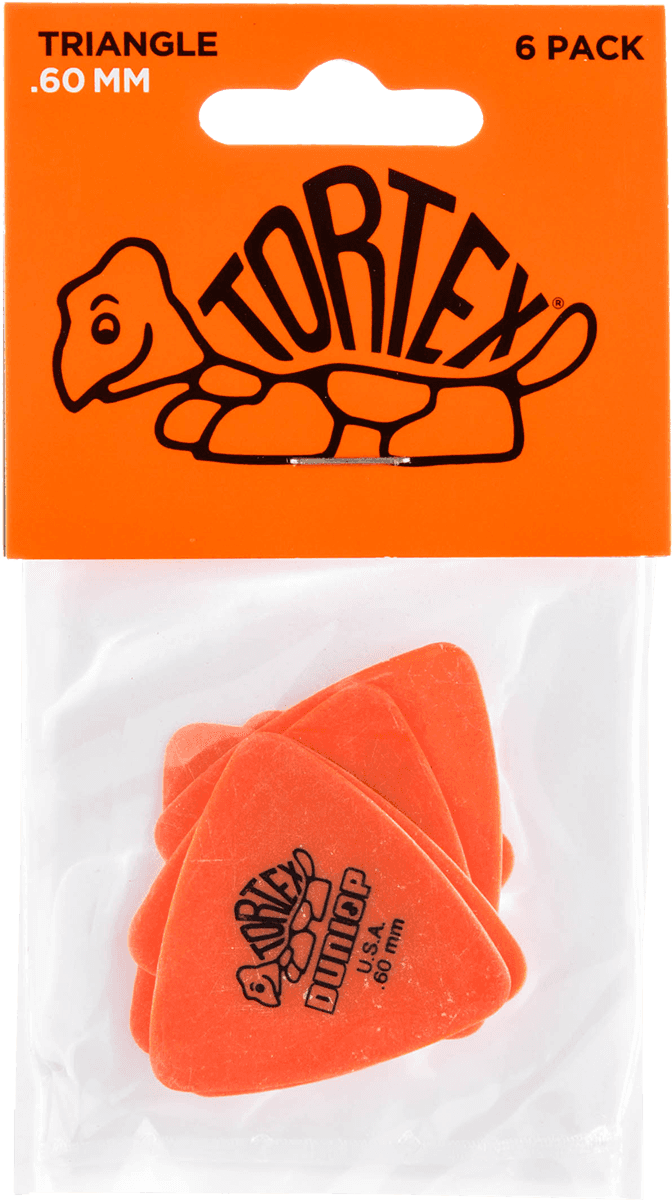 Tortex Triangle 0.60 mm , Player's Pack (6 Stck.)