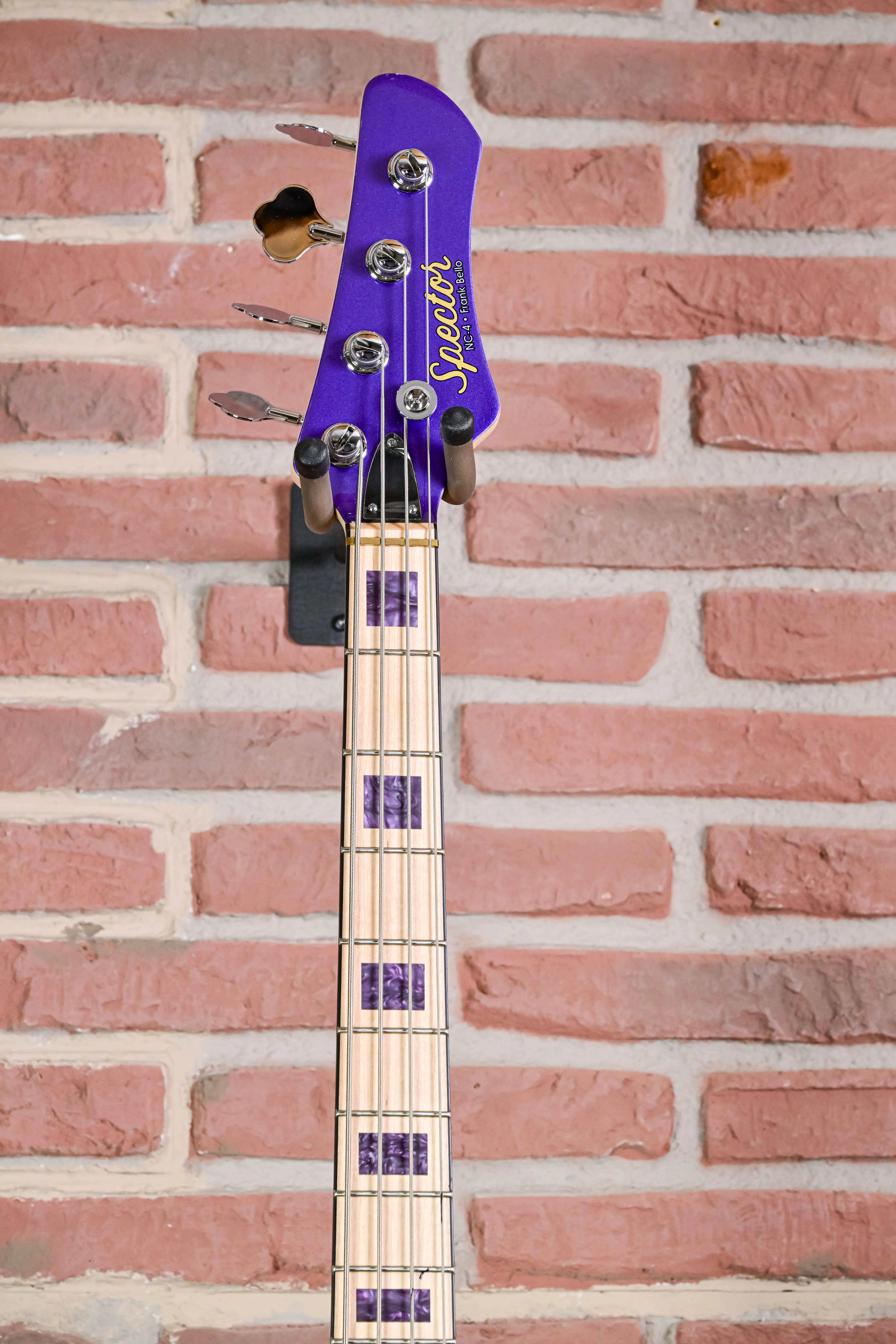 NC-4 Bass Metallic Purple - Signed by Frank Bello Signature -  #2