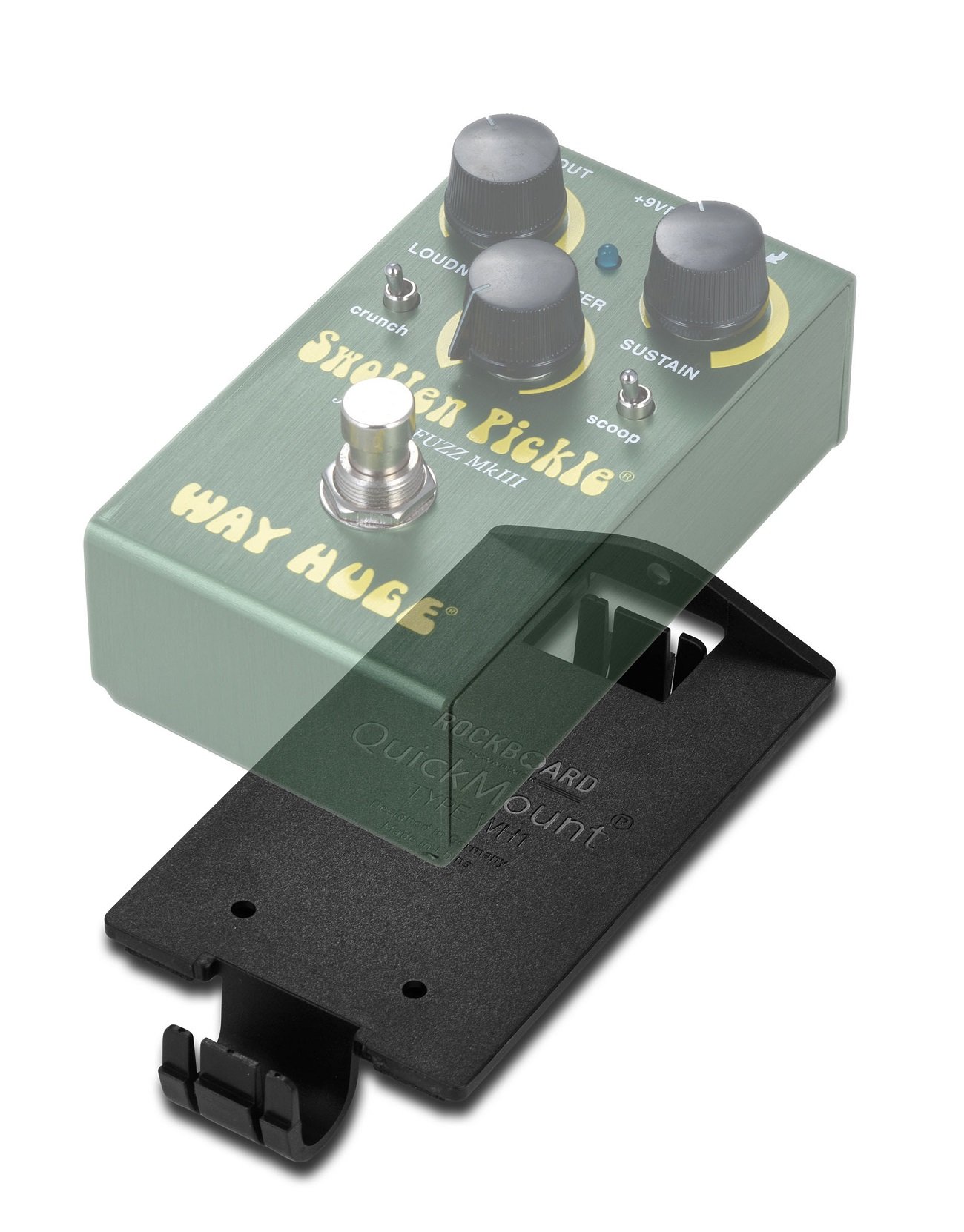 QuickMount Type WH1 - Pedal Mounting Plate