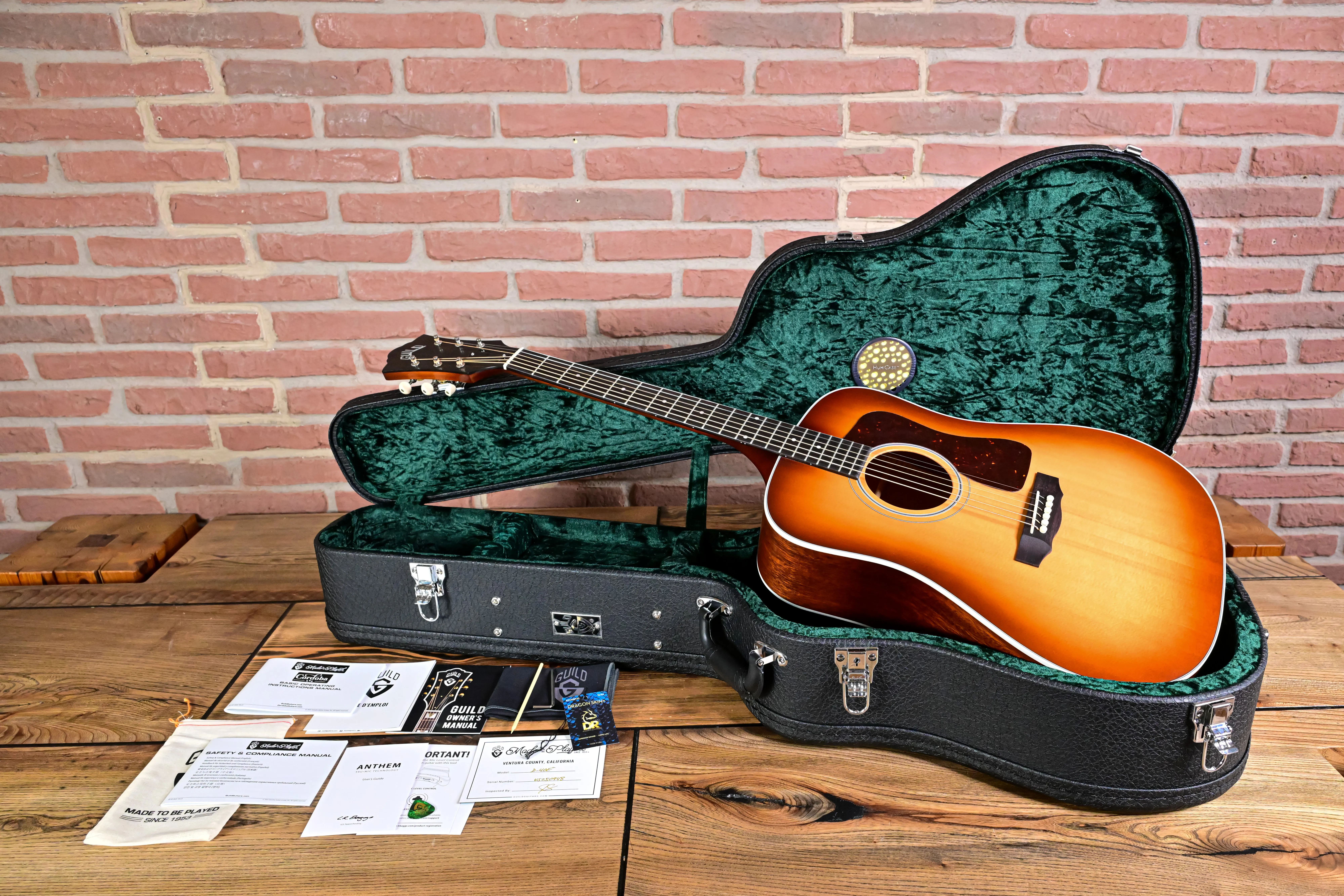 D-40E Standard Pacific Sunset Burst USA Dreadnought