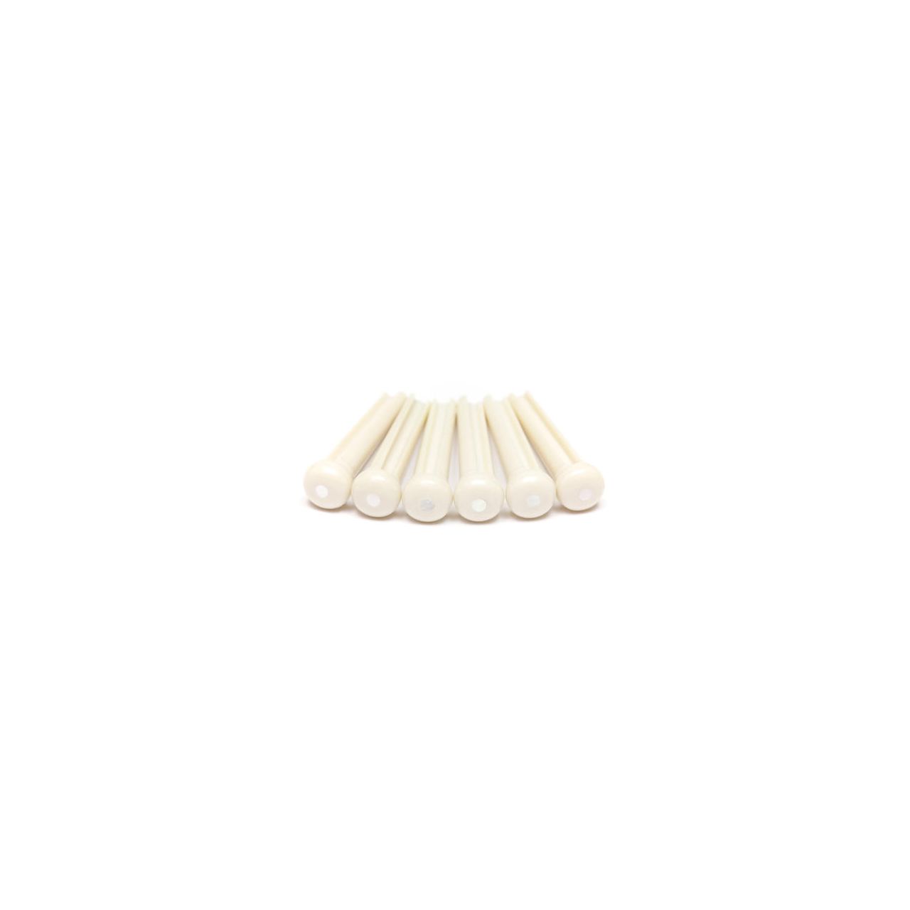 TUSQ Bridge Pins Martin 2 mm White-Mother of Pearl, 60 pcs