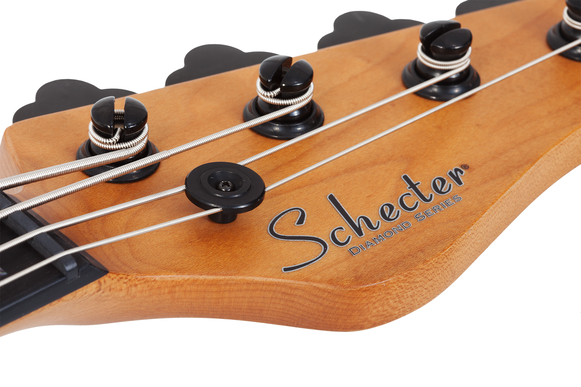 Model-T 4 Exotic Bass Black Limba