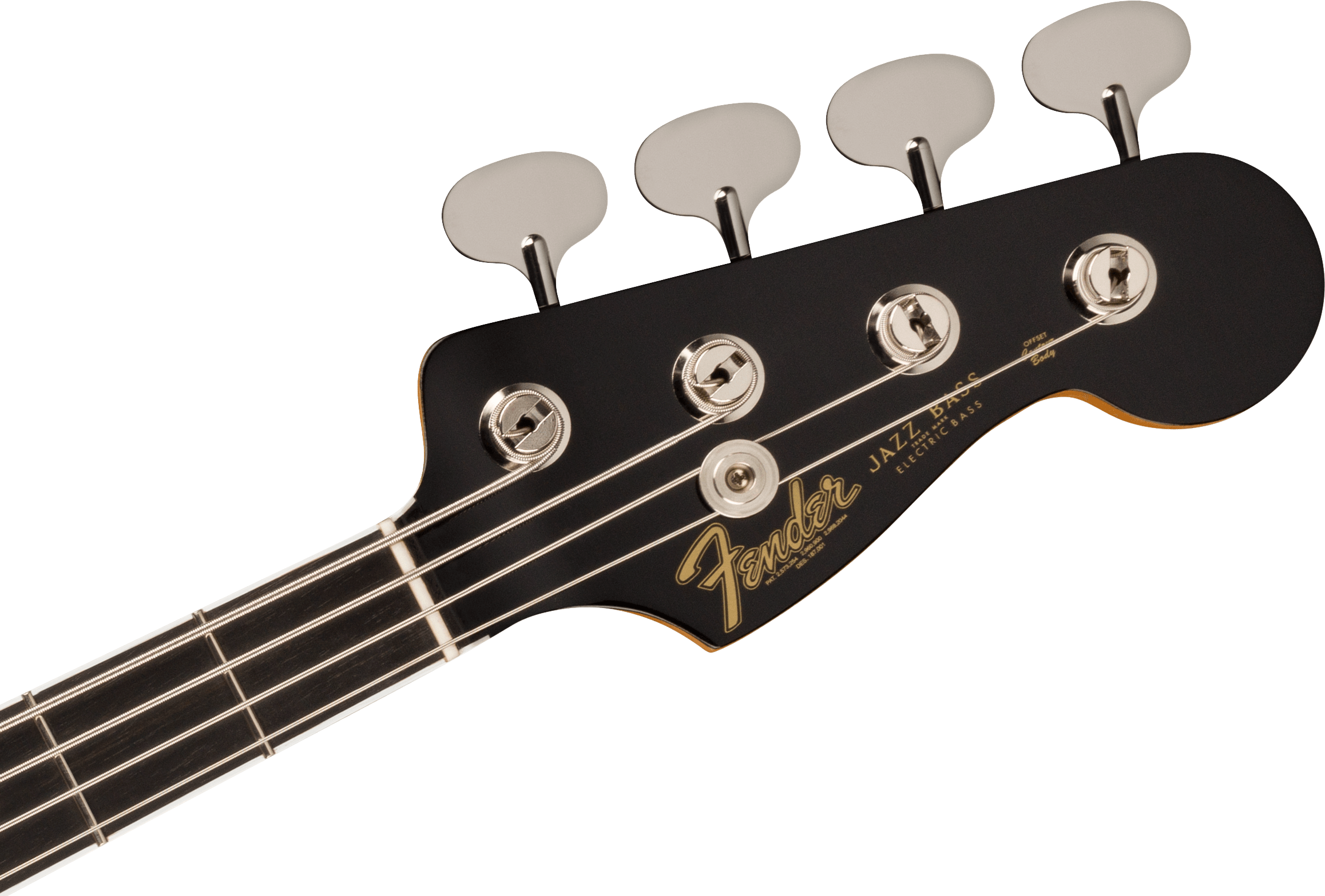 Gold Foil Jazz Bass®, Ebony Fingerboard, 2-Color Sunburst