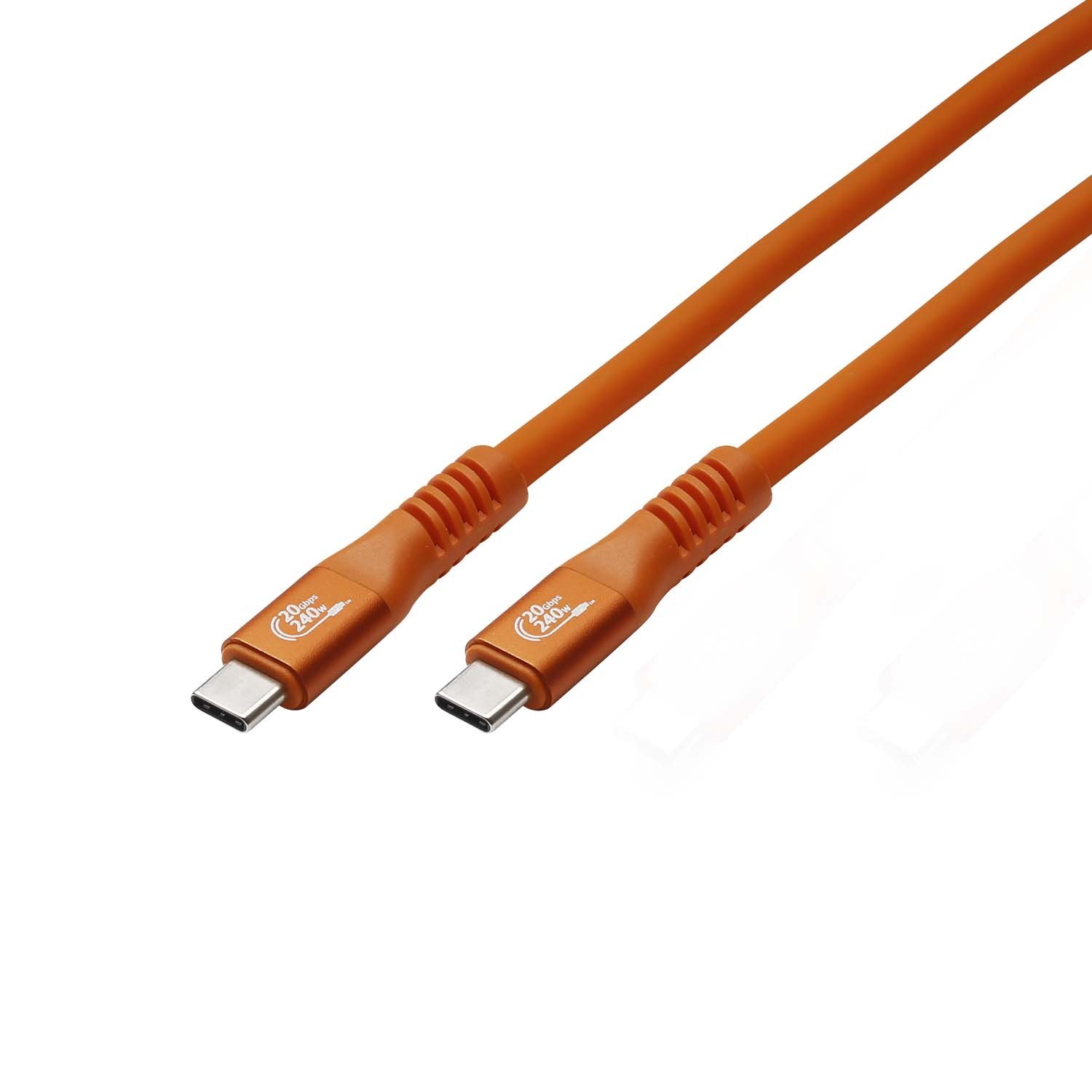 USB 3.2 x 2 Anschlusskabel 20Gbps, Typ C male Typ C male 0,50m