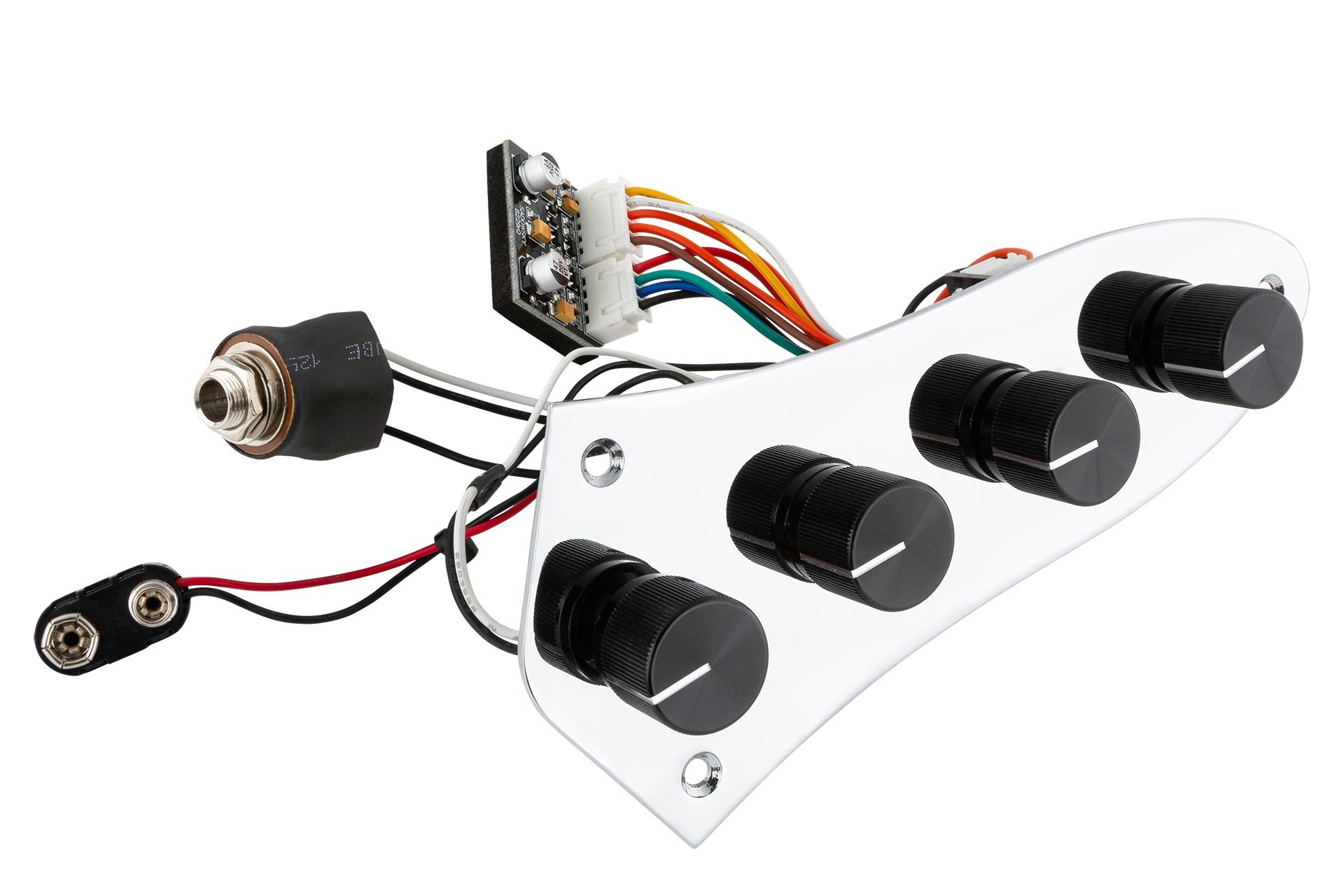 MetroExpress complete Electronic assembled on Control Plate for Hybrid P/J, Vintage J/J and Will Lee