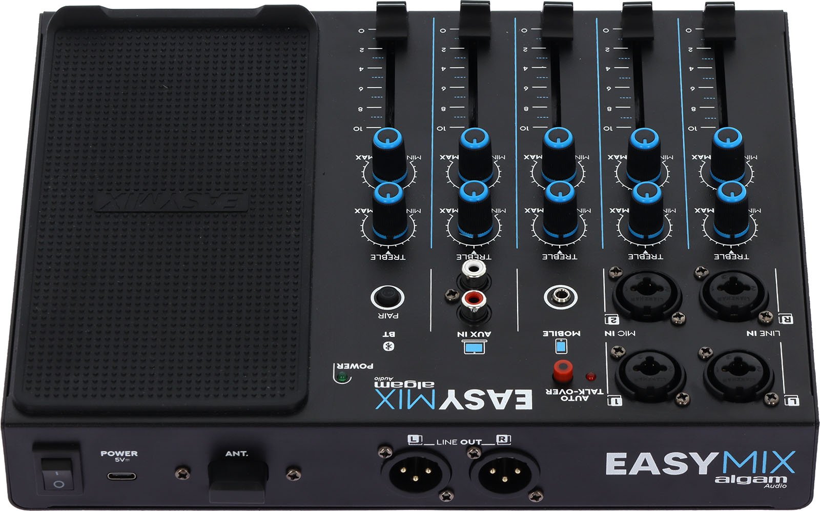 SAA Easymix 5-Kanal Mixer mit Talkover