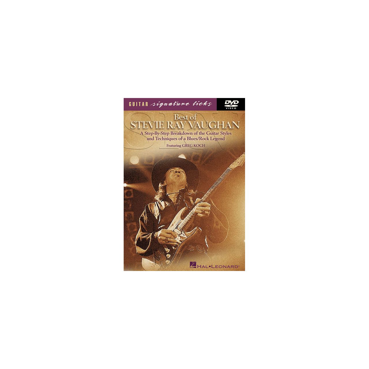 Steve Ray Vaughan Best of Guitar Signature Licks (DVD)