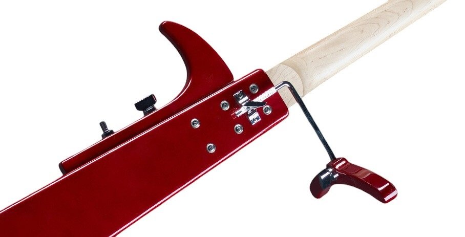 RockBass Triumph Lite, 4-String - Metallic Red High Polish