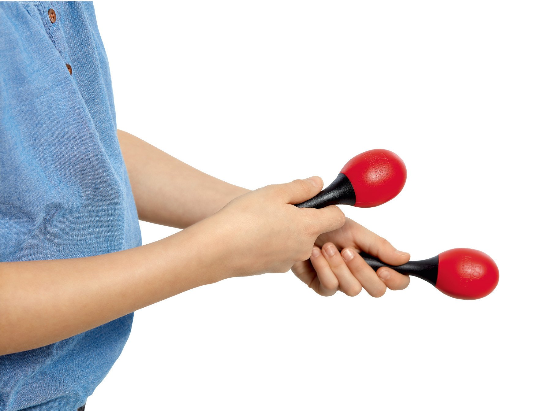 Egg Maracas Rot 6" – Percussion Rassel