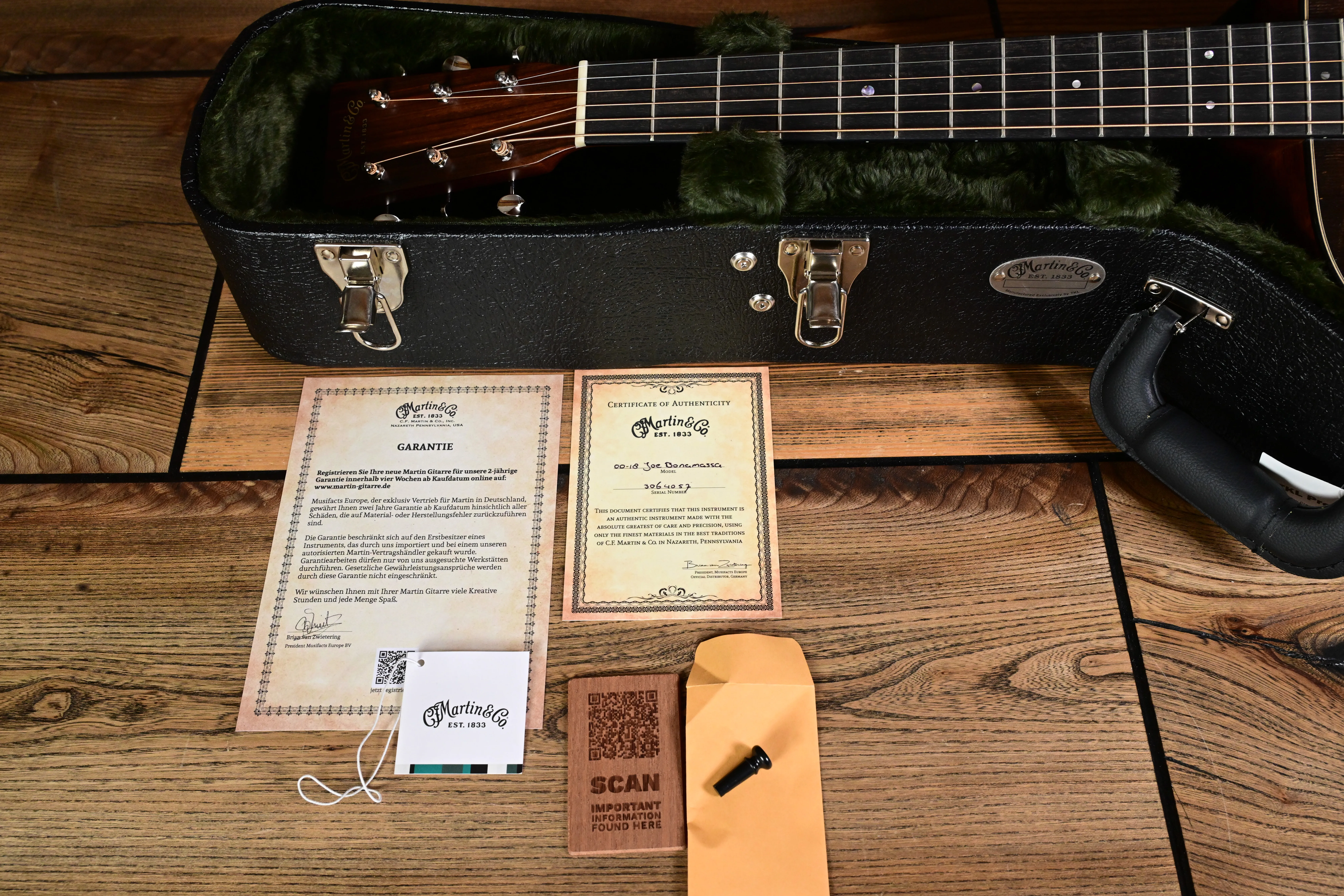 00-18 Joe Bonamassa USA Westerngitarre