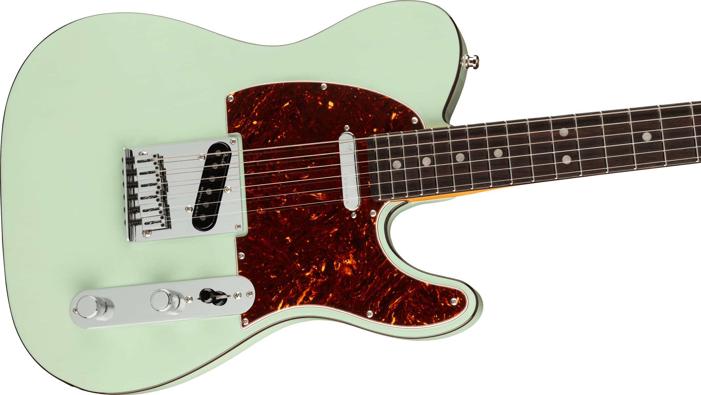 Ultra Luxe Telecaster®, Rosewood Fingerboard, Transparent Surf Green