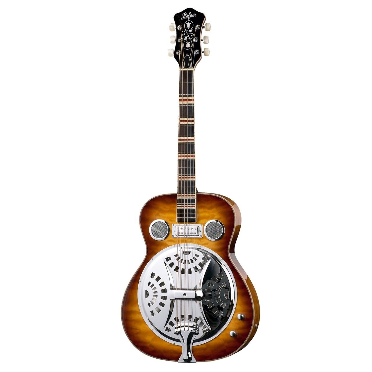 RG Spider HCT-RG-SB Resonator Gitarre in Vintage Sunburst