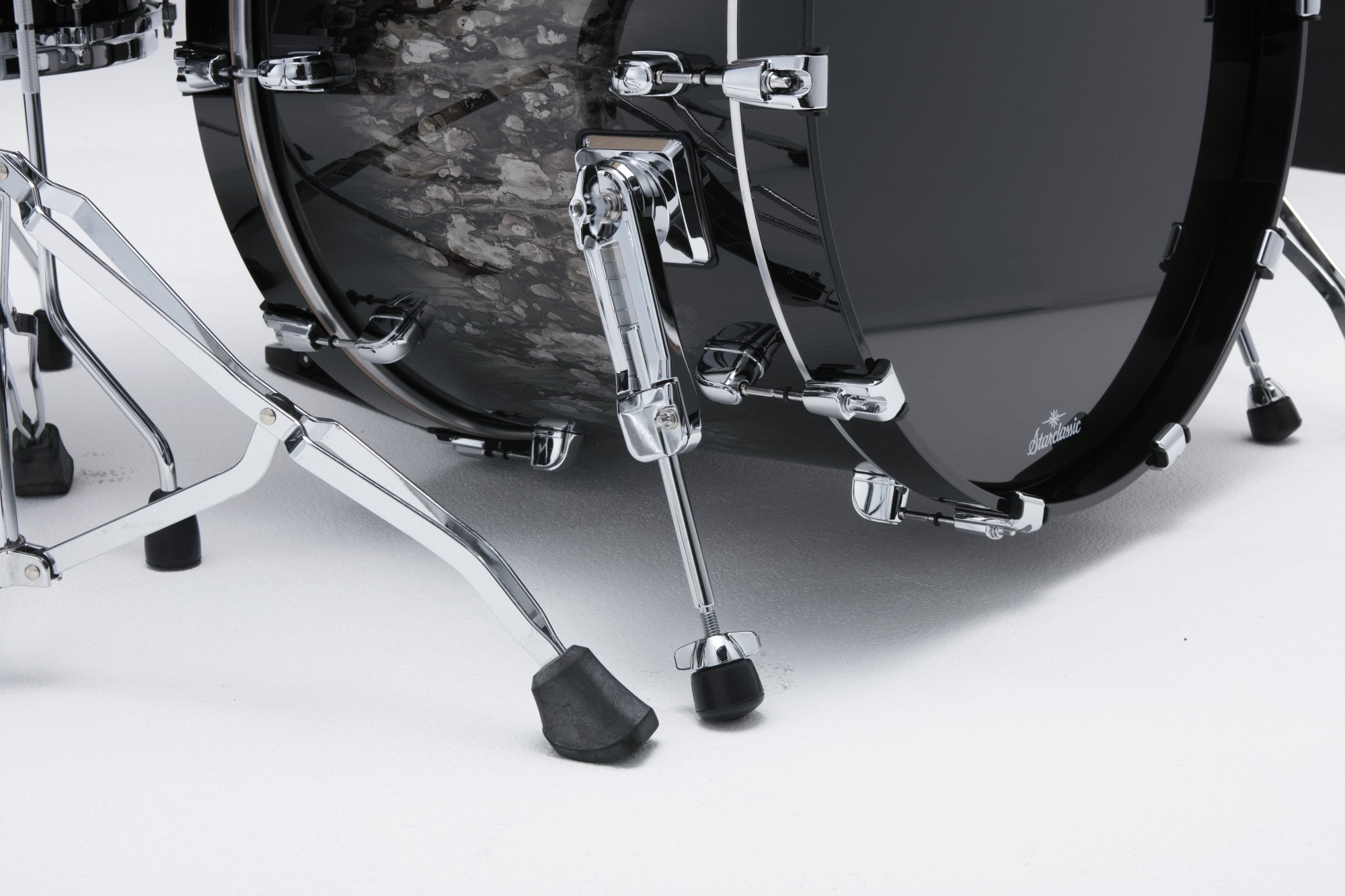 WBS42S Starclassic Walnut/Birch Lacquer Shell Kit 4 Teilig - Molten Platinum Burst