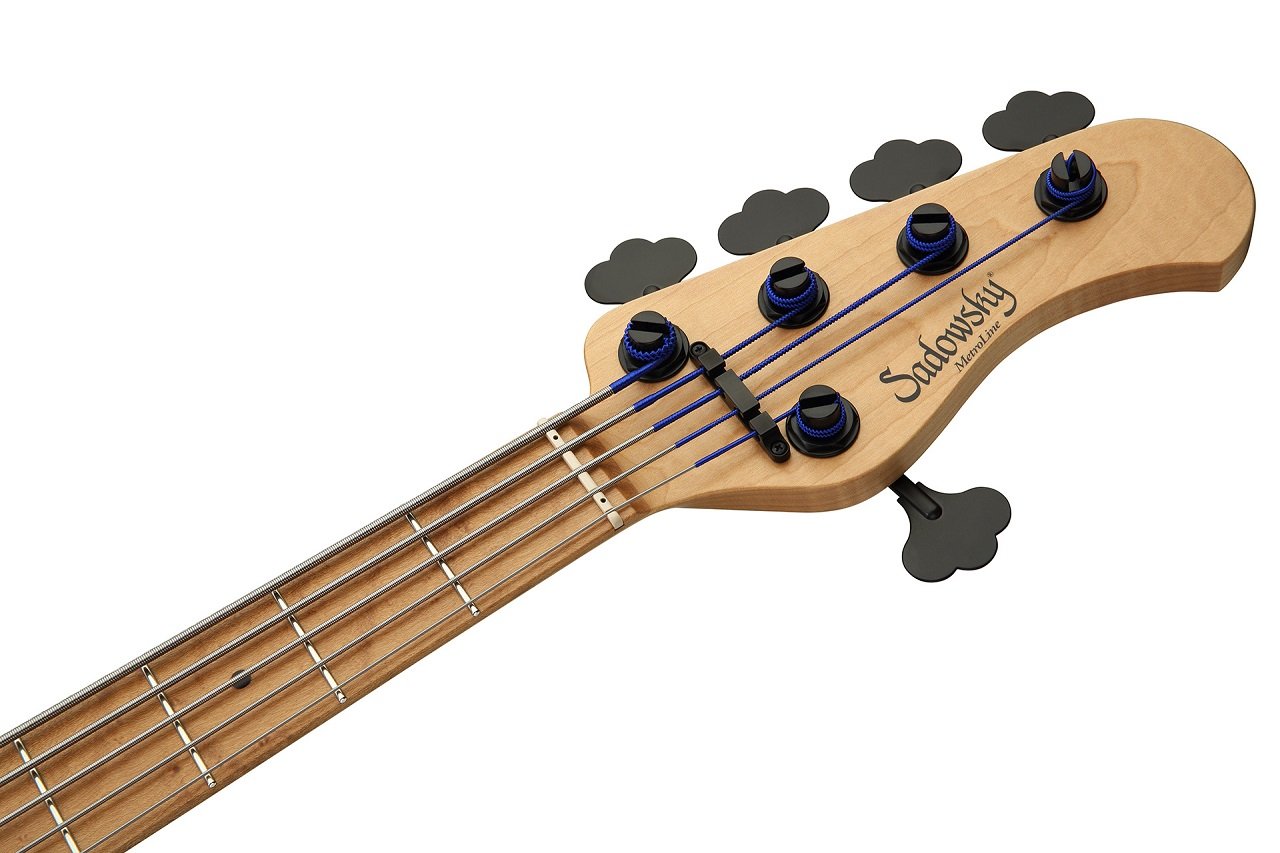 21-Fret M/M Bass, Limited Edition 2022, 5-String - Natural Transparent Satin
