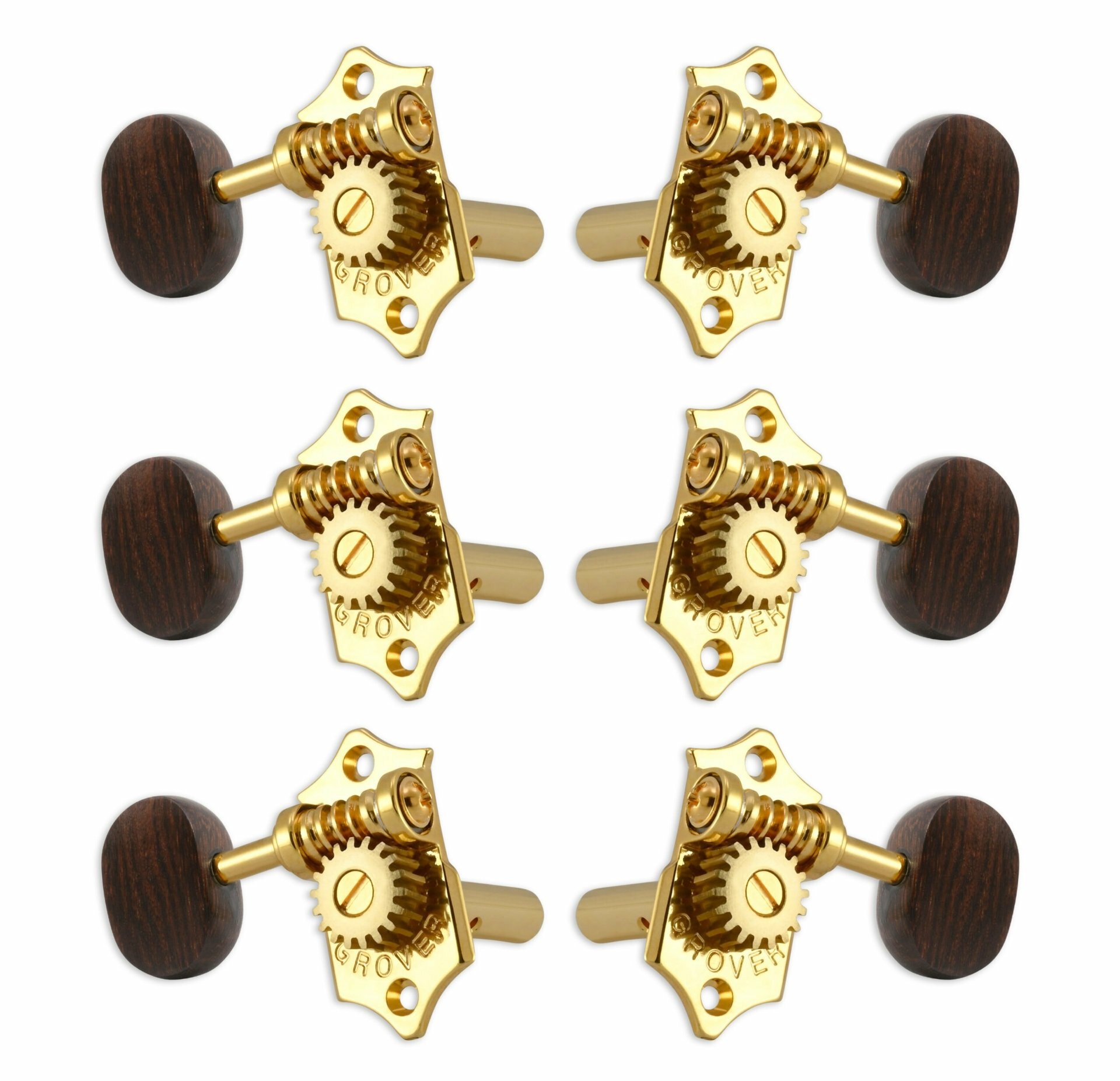 H97-18GAR  Original Sta-Tite Machine Head 3 + 3 - Gold