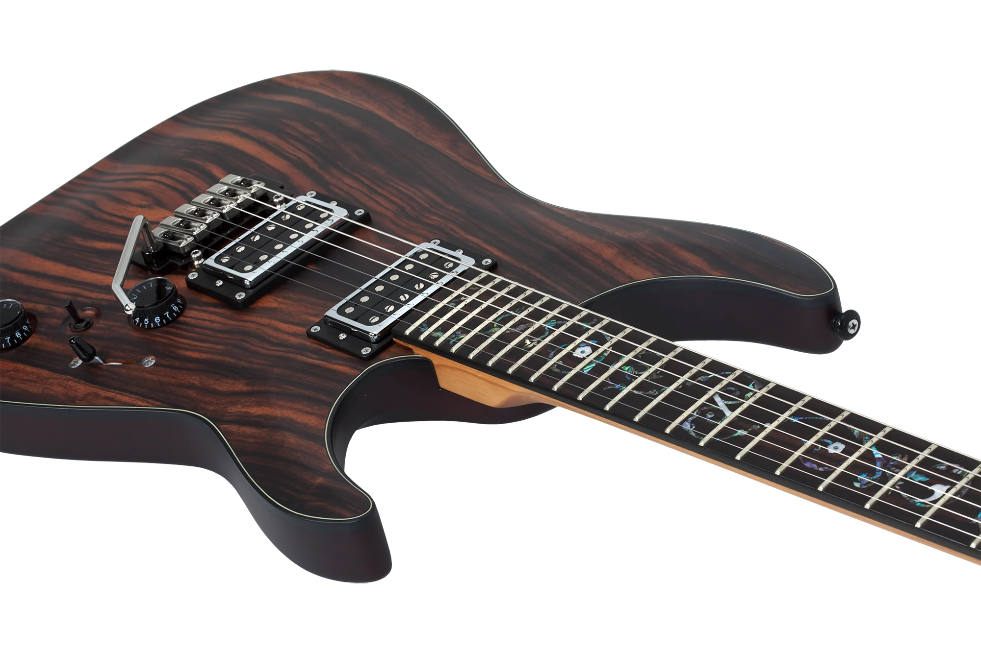 C-1 Exotic Ebony Natural Satin E-Gitarre