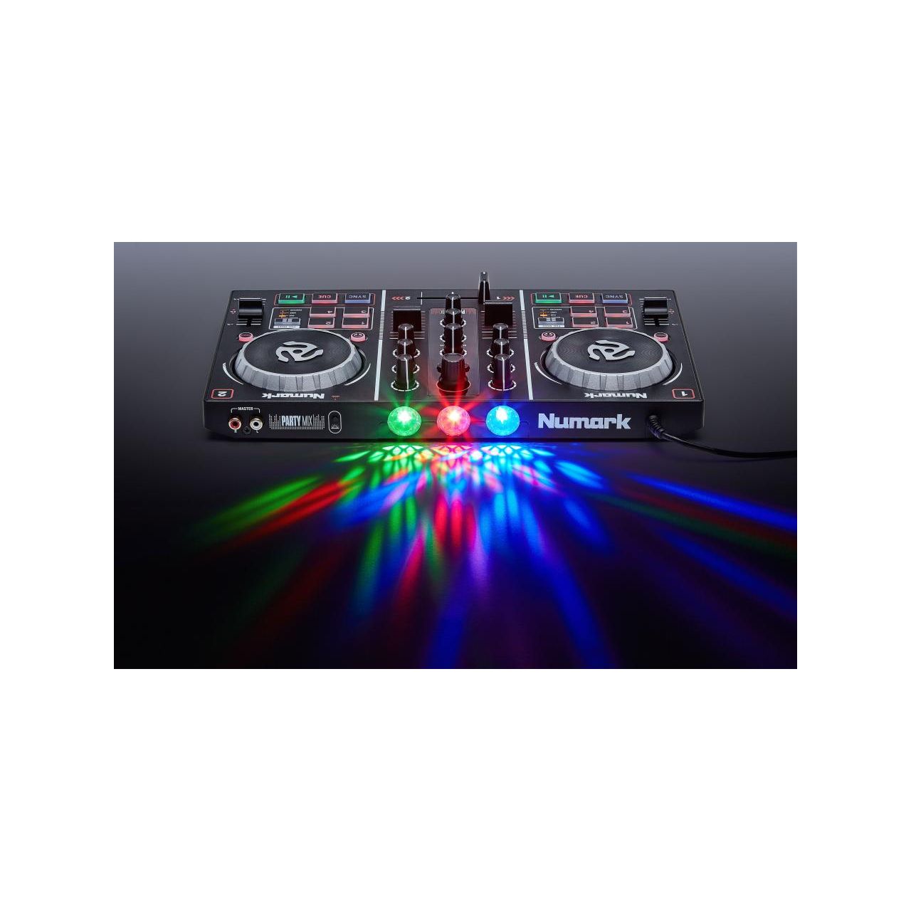 Party Mix - DJ Controller mit eingebauter Lichtshow