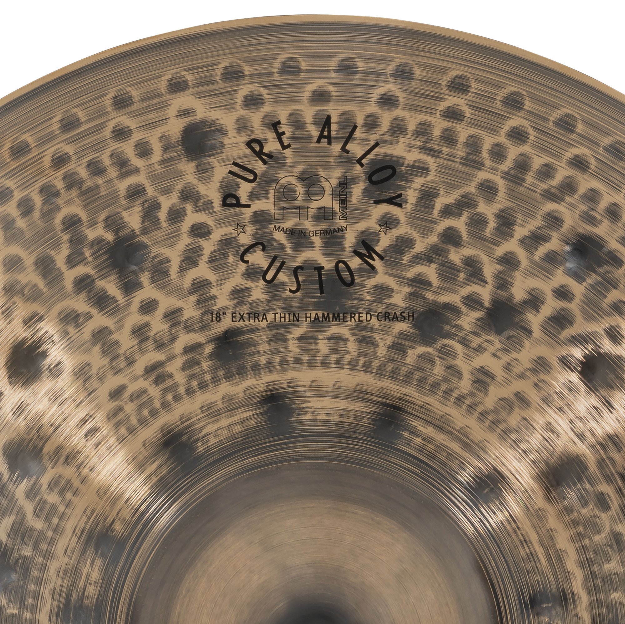 18" Pure Alloy Custom Extra Thin  Hammered Crash PAC18ETHC