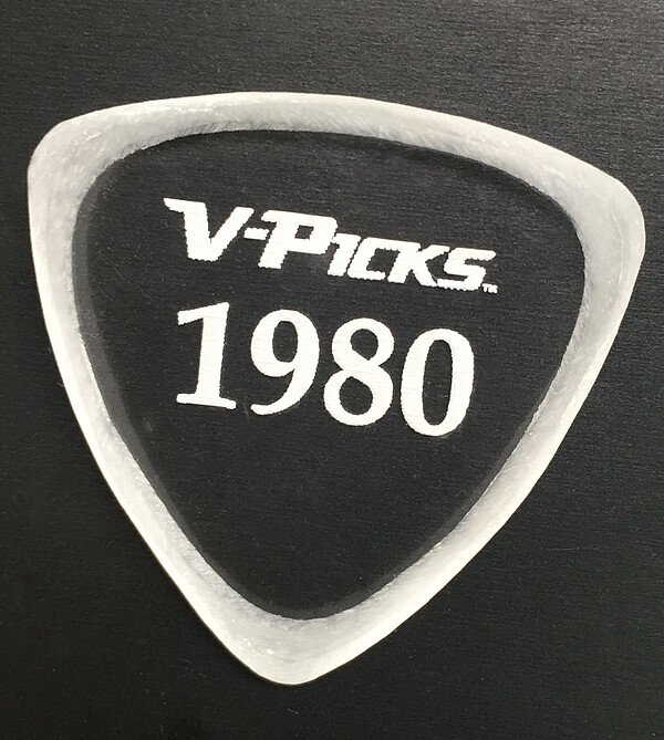 1980 Guitar & Mandolin Pick