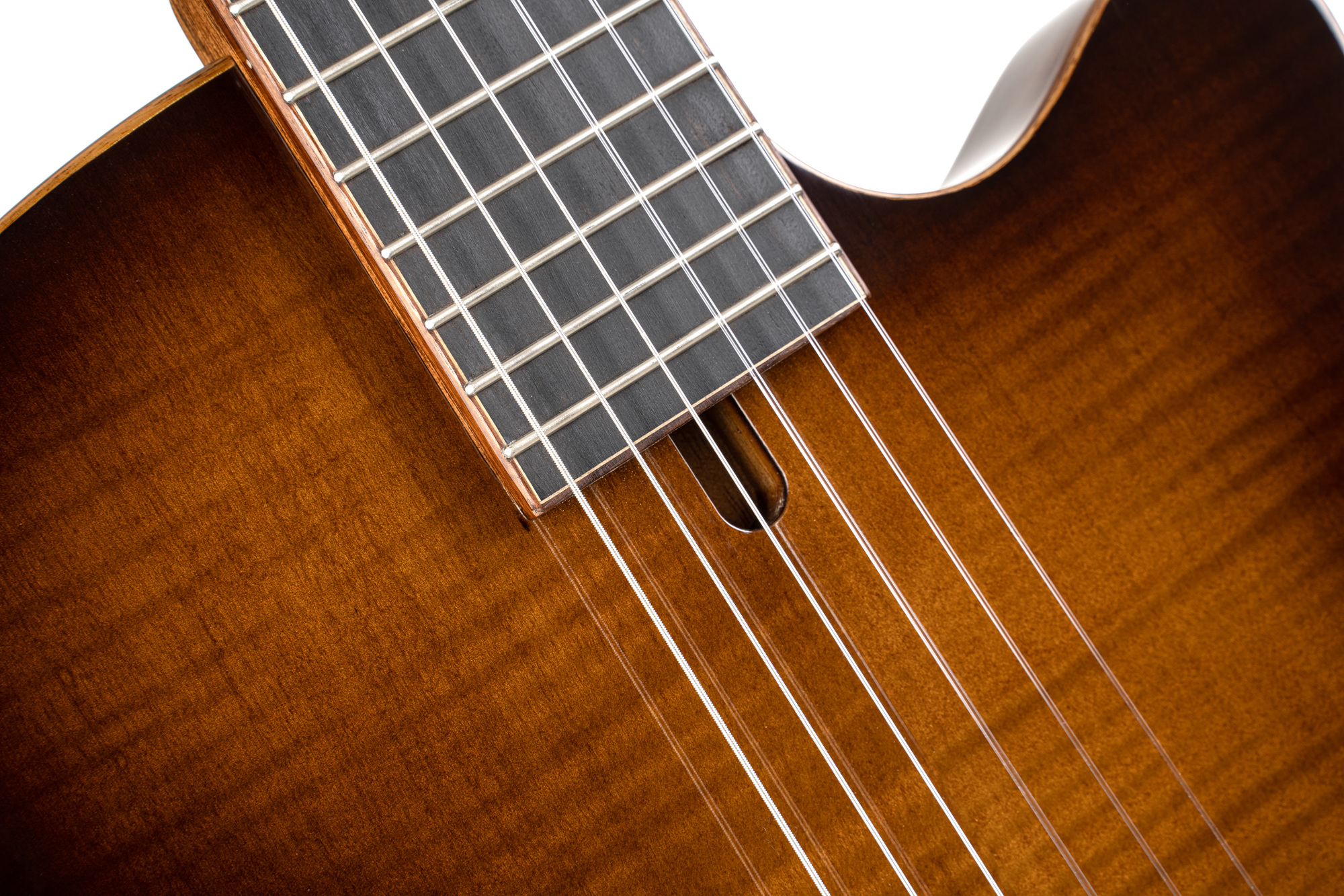 Sunset Nylectric DLX Konzertgitarre Tobacco Sunburst