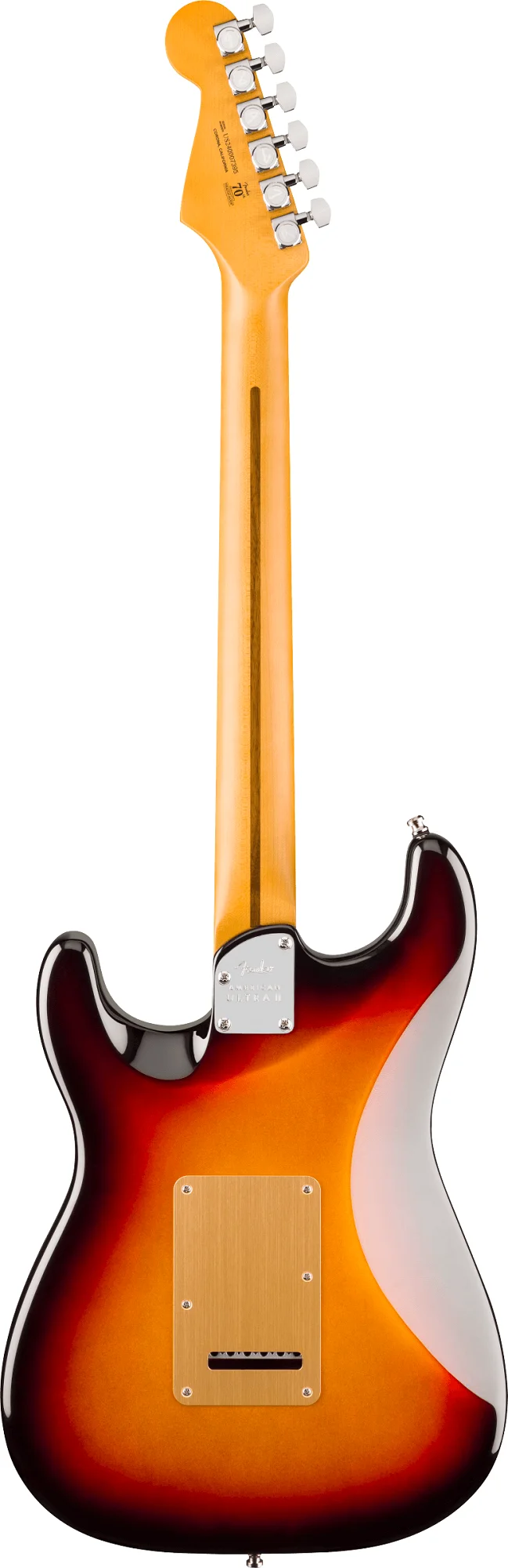 American Ultra II Stratocaster® HSS, Ebony Fingerboard, Ultraburst