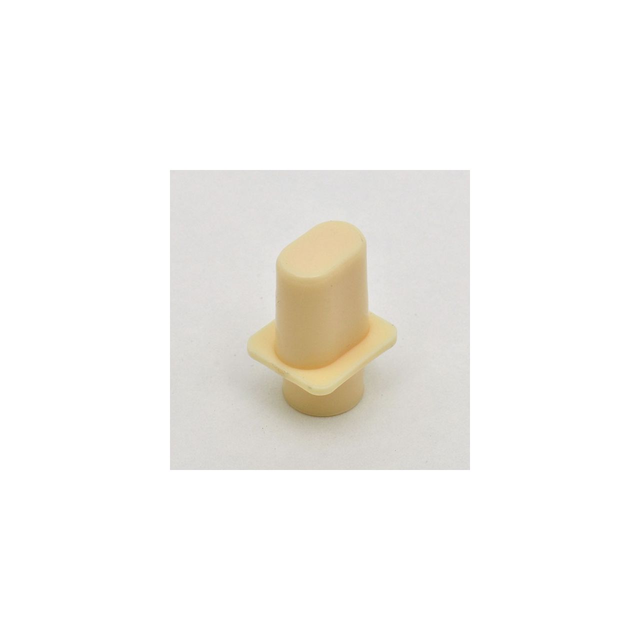 ELT1K Knopf für Tele-Schalter, schmaler Schlitz, creme