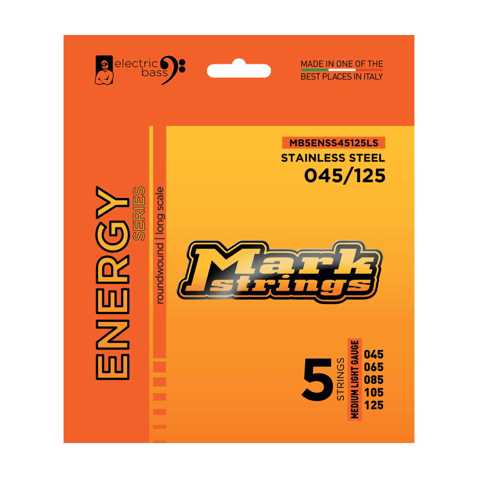 Energy 45-125 Electric Bass Stainless Steel
