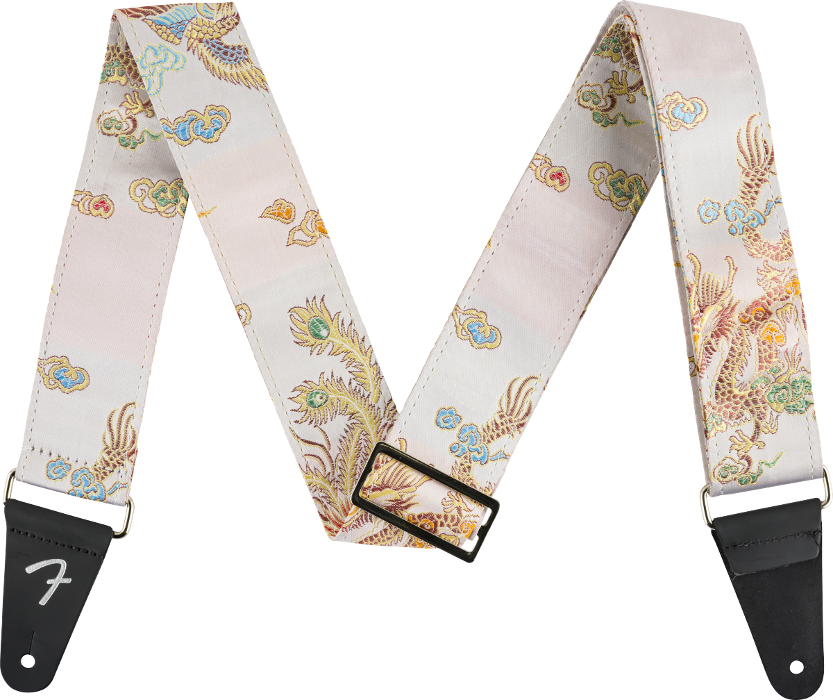 Satin Dragon Strap  Ivory