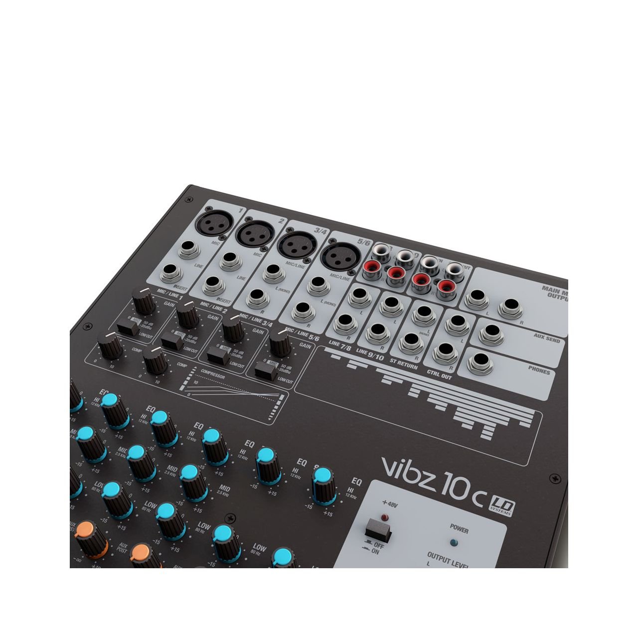 LD Systems - 10-Kanal Mischpult