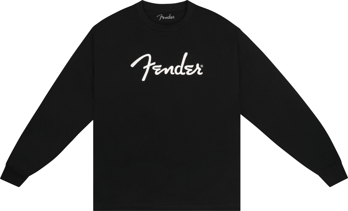 Spaghetti Logo Long-Sleeve T-shirt, Black, XL