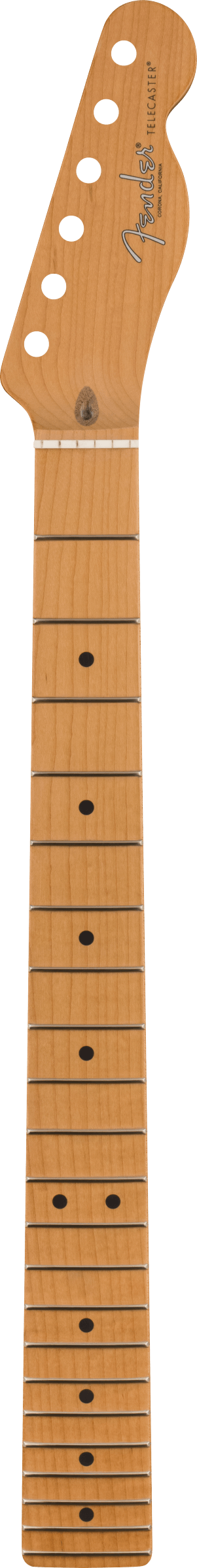 American Pro II Tele Neck, 22 Narrow Tall Frets, 9.5", Roasted Maple