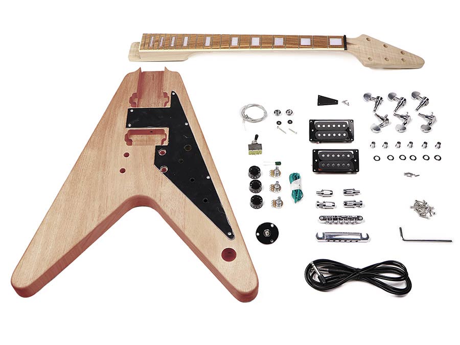 KIT-FV-15 Gitarren-Bausatz V-Style