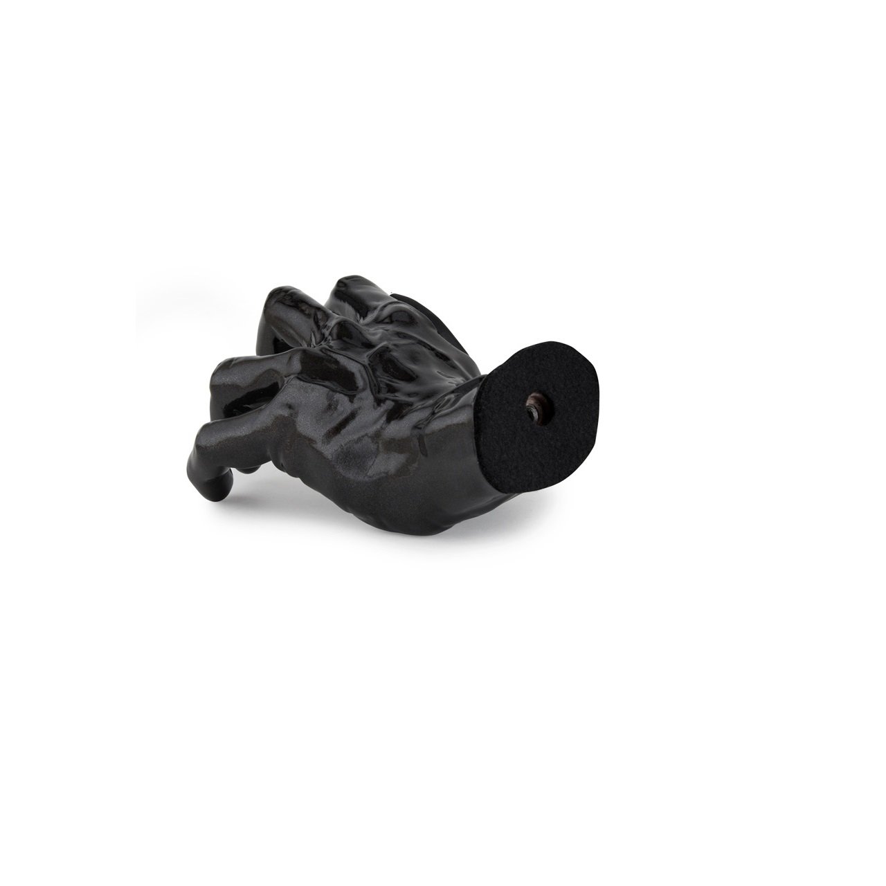 Male Hand, Black Metallic, Left