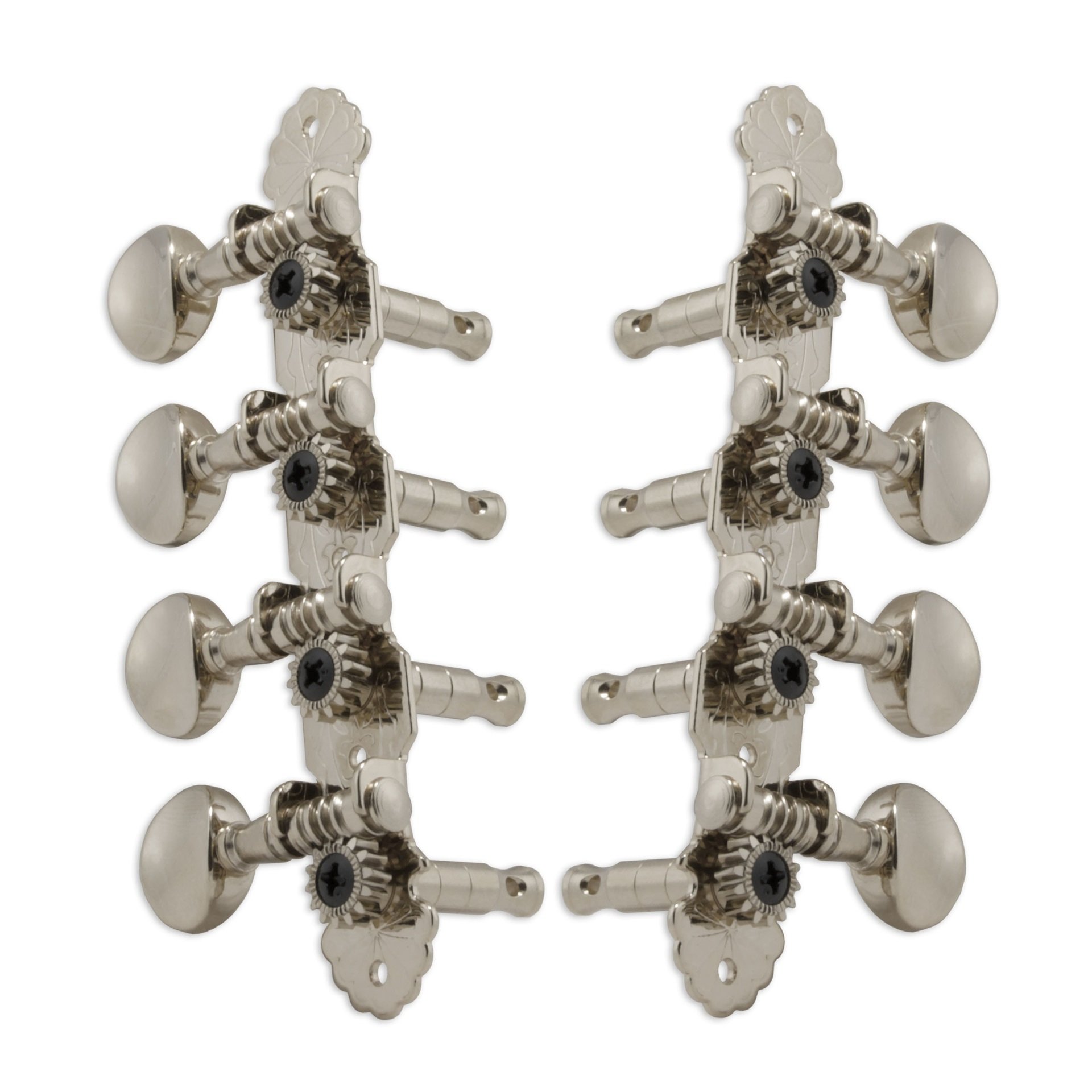 304N Sta-Tite Mandolin Machines - Mandolin Machine Heads, 4 + 4 - Nickel