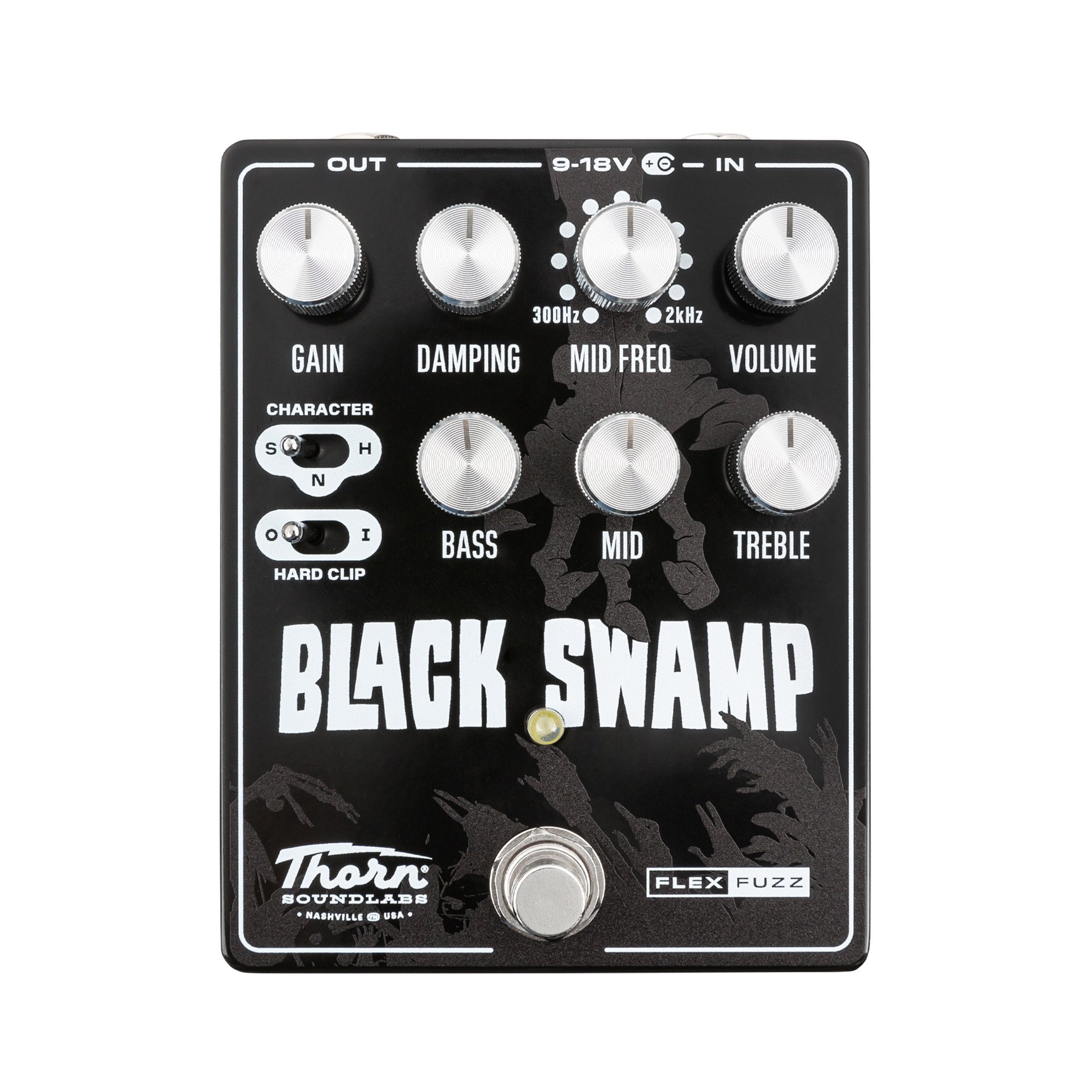 Black Swamp Flex Fuzz Effektpedal