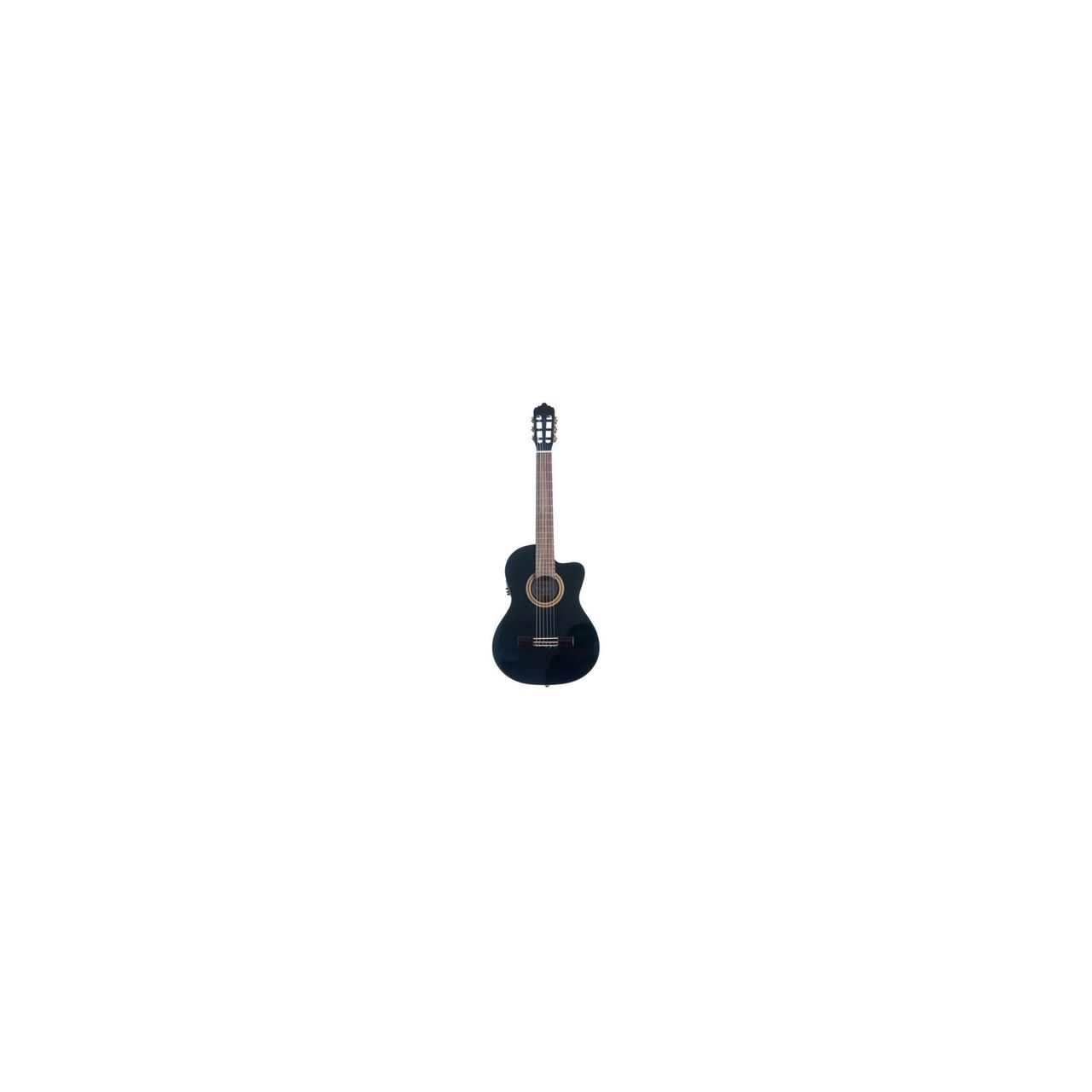 Glacial/63-CWE-Black Metallic - Konzertgitarre
