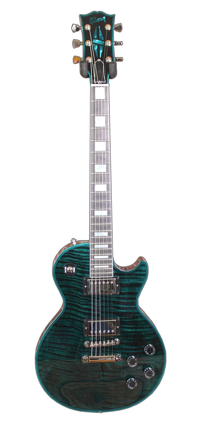 Gibson Les Paul Custom Axcess Peacock Widow Gesamtansicht