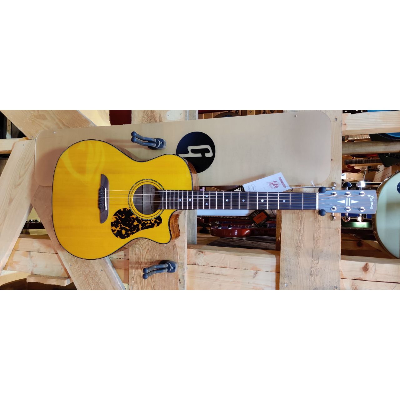 Legacy FG 14 SV Grand Auditorium - High Polish Yellow - Westerngitarre mit Tonabnehmer